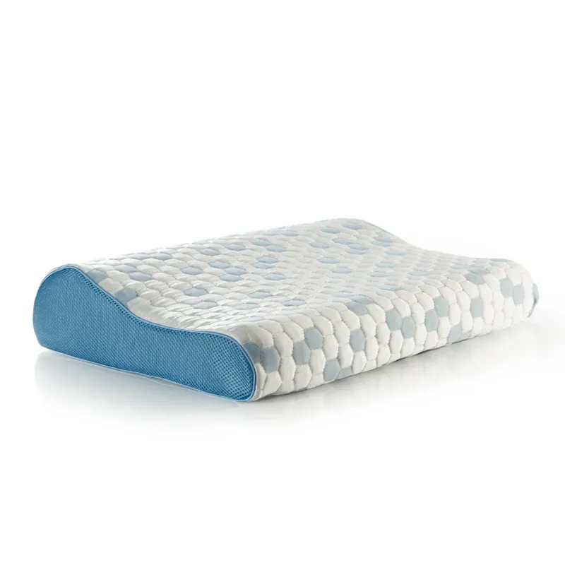 HELDENA Cooler Visco Nackenstützkissen 60 × 40 cm – Oberflächenansicht