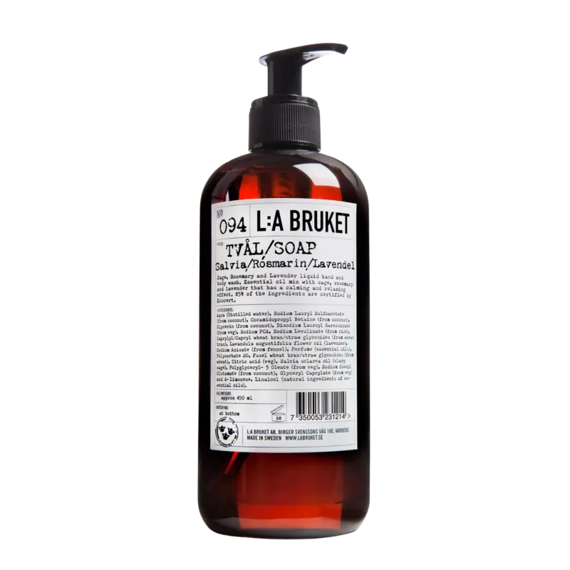 Flüssigseife "No. 094 Salbei/Rosmarin/Lavendel"