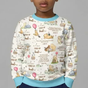 Child of God Whimsy Woodland Bamboo Crewneck Sweatshirt