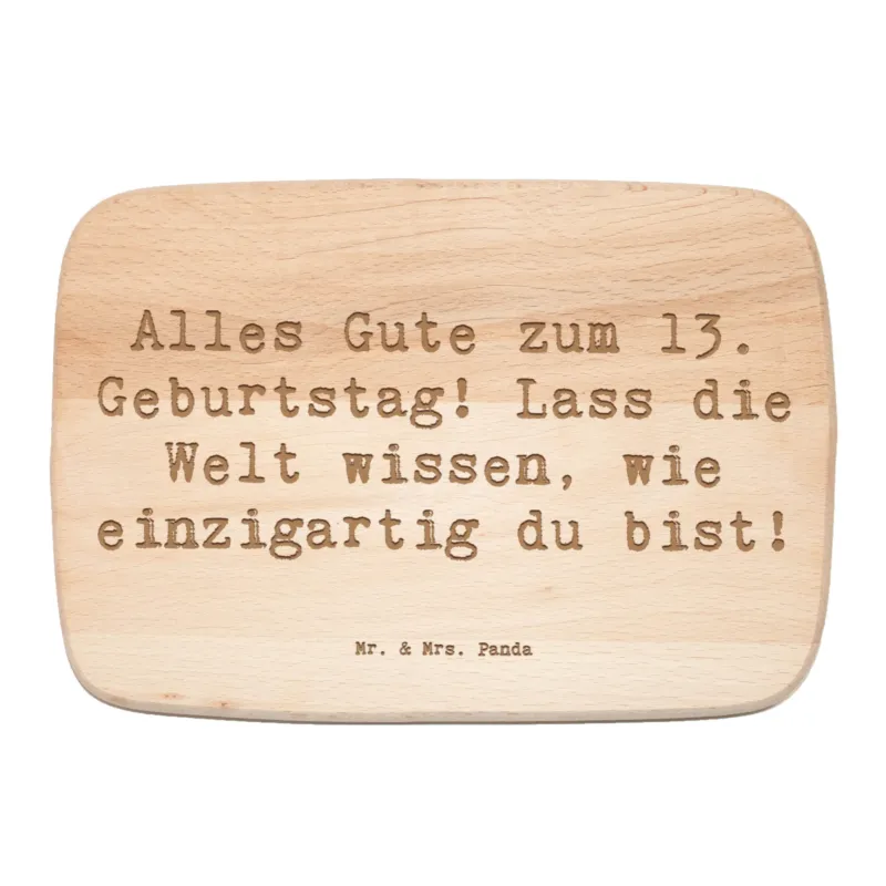 Frühstücksbrett Spruch 13. Geburtstag|p:1727047|h:aece8cd463d01f174486e62b5eafde0d