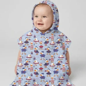 Freedom Floaties Family Matching Bamboo Swim Poncho