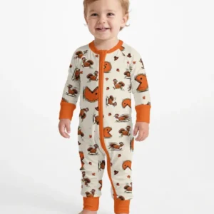 Thanksgiving Pumpkin Pie Chasing Bamboo Convertible Zippy