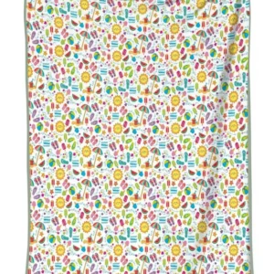 Sunshine Splash Party Bamboo Blanket