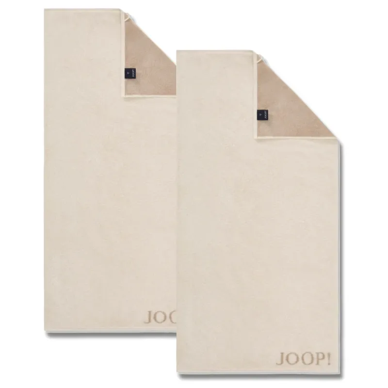 2er Handtuch-Set 50 x 100 cm Classic Creme Beige
