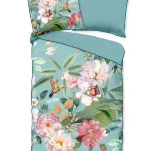 Descanso Satin Duvet Cover "Fungi" - Multi - Rits