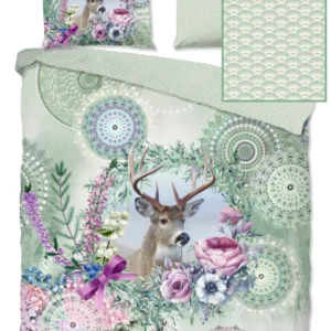 Hip Flanellen Duvet Cover "Romini" - Multi - Dubbele instopflap
