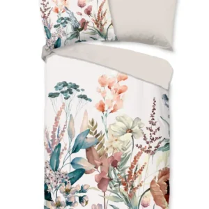 Guten Morgen Flanellen Duvet Cover "Aime" - Multi - Rits