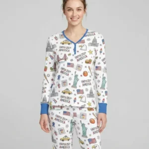 America 250 Celebration Bamboo Women Pajama Set