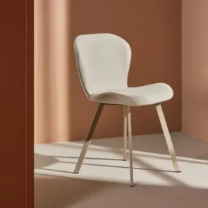 2er Set - Stuhl Milio in edlem Beige