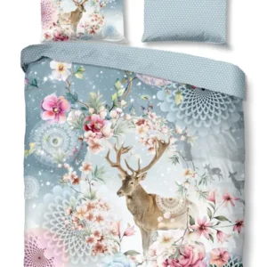 Hip Flanellen Duvet Cover "Desna" - Multi - Dubbele instopflap