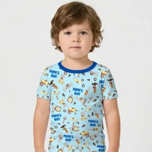Fixer of All Things Dad Club Bamboo Two Piece Short Sleeve Shorts Pajama Set