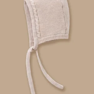 Baby-Mütze aus Baumwolle und Wolle