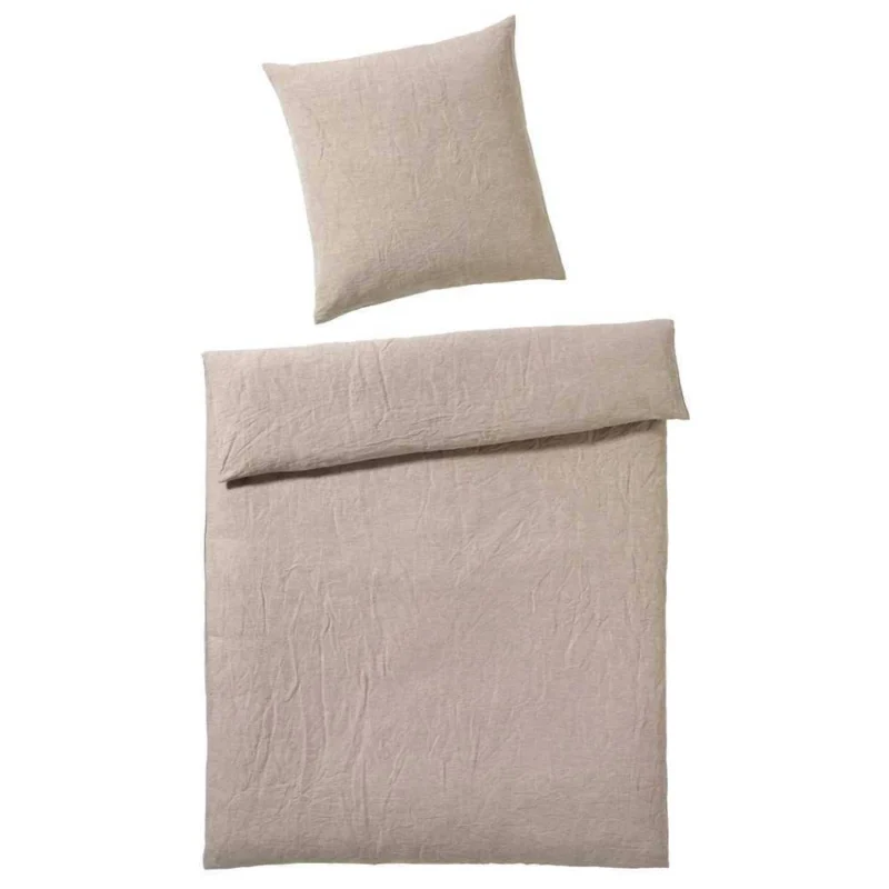 elegante Halbleinen Bettwäsche #farbe_