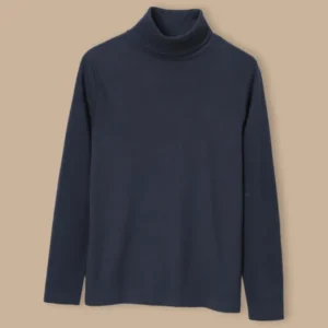 Jungen-Rollkragenpullover – Bio-Baumwolle