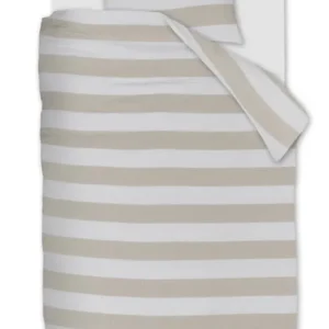 Riviera Maison Striped Bettwäsche - Sand