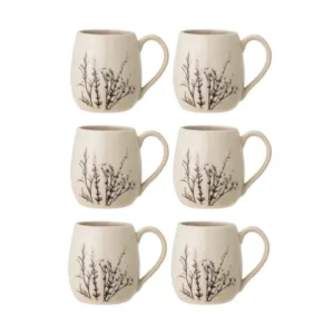 Becher Solis - aus Steingut gefertigt / 6er Set Multipack