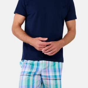 Short carreaux sete Multicolore 1