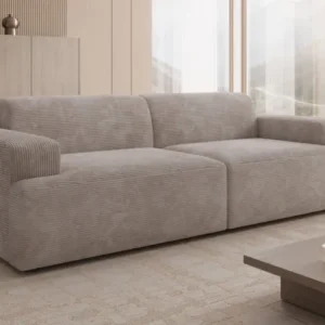 Designer 3 Sitzer Sofa Monza in Cord
