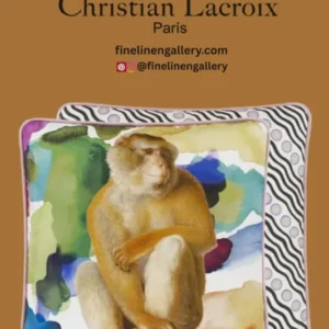 L'ARTISTE! MOSAIQUE DECORATIVE PILLOW - Palais Royal Linen Gallery