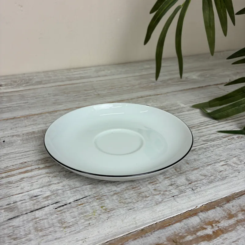 Seltmann Weiden Lido Kombi-Untertasse 14,5 cm Black Line