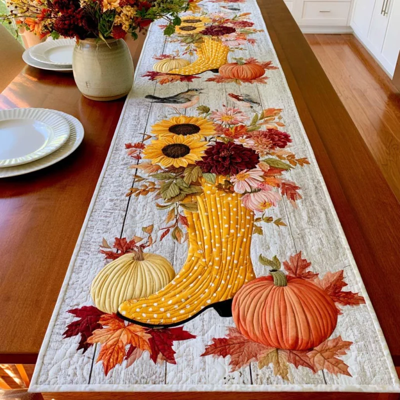 Fall Cozy Days Quilt Table Runner