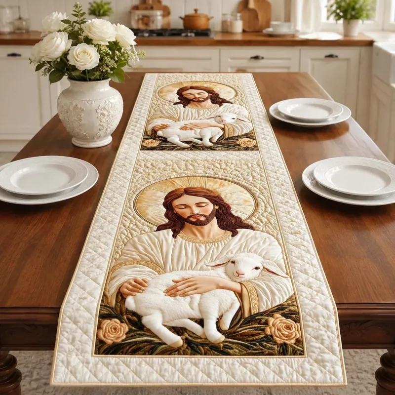 Hope Shines Bright Quilt Table Runner