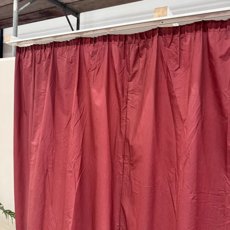 Gardine Altrot 135x265 Verdunkler Vorhang Gebraucht