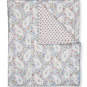 Pip Studio Kairi Bloom Wohndecken - Hellblau