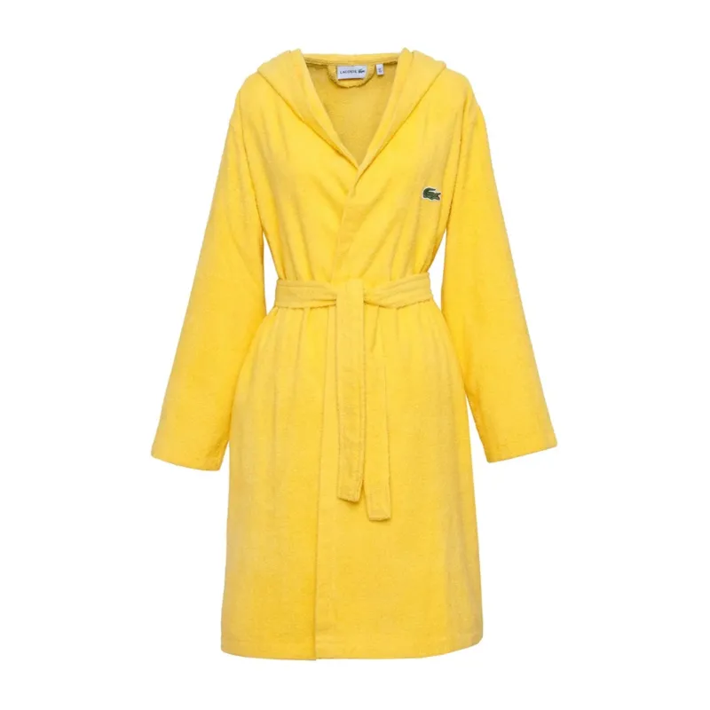 Bademantel Lacoste L Confort Jaune