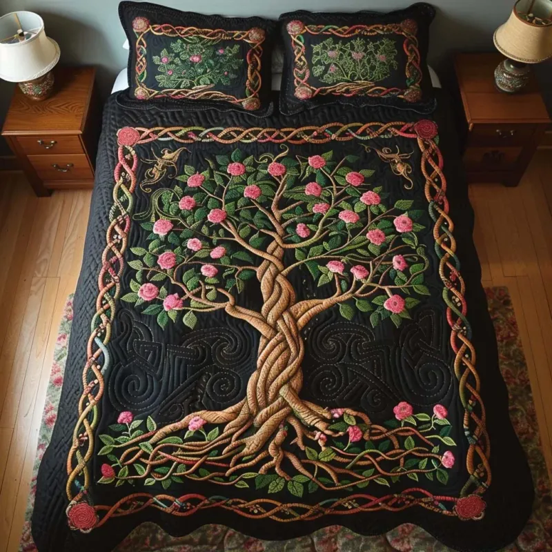 Living Roots Bamboo Quilt Bedding Set