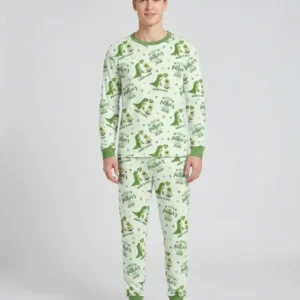 Custom Name Fathers Day 2026 Bamboo Men's Pajama Set