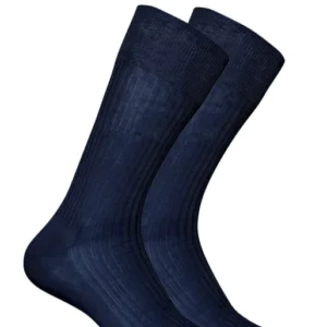 Pack 2 chaussettes Homme Fil d'Ecosse Marine 1