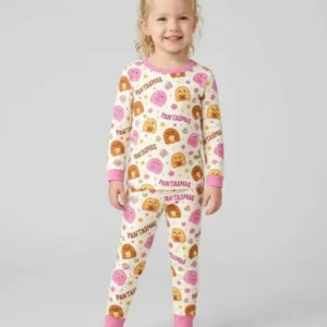 Pantasmas Ghost Bamboo Two Piece Long Sleeve Pajama Set