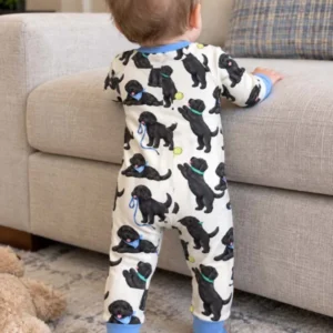 Playful Black Labrador Puppies Bamboo Convertible Zippy