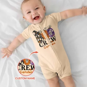 Personalized Boo Crew Bamboo Shorty Zippy