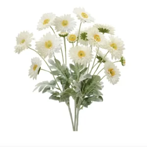 Daisy 4 Stem Bloom Bouquet Cream 23"L