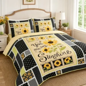 Sunshine You Bamboo Quilt Bedding Set