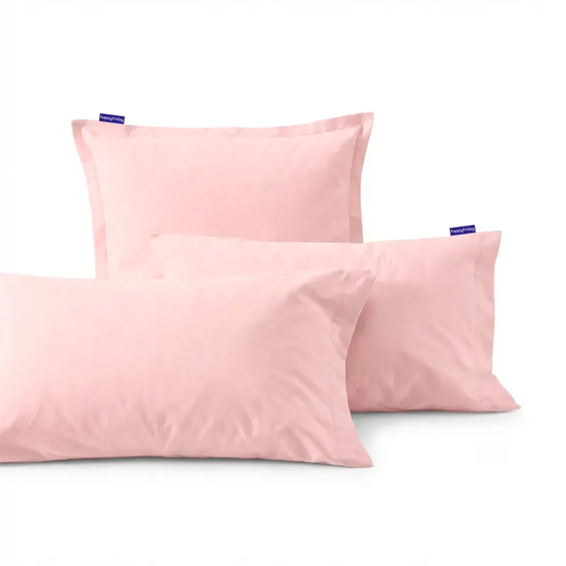 Basic Funda de almohada Rosa palo