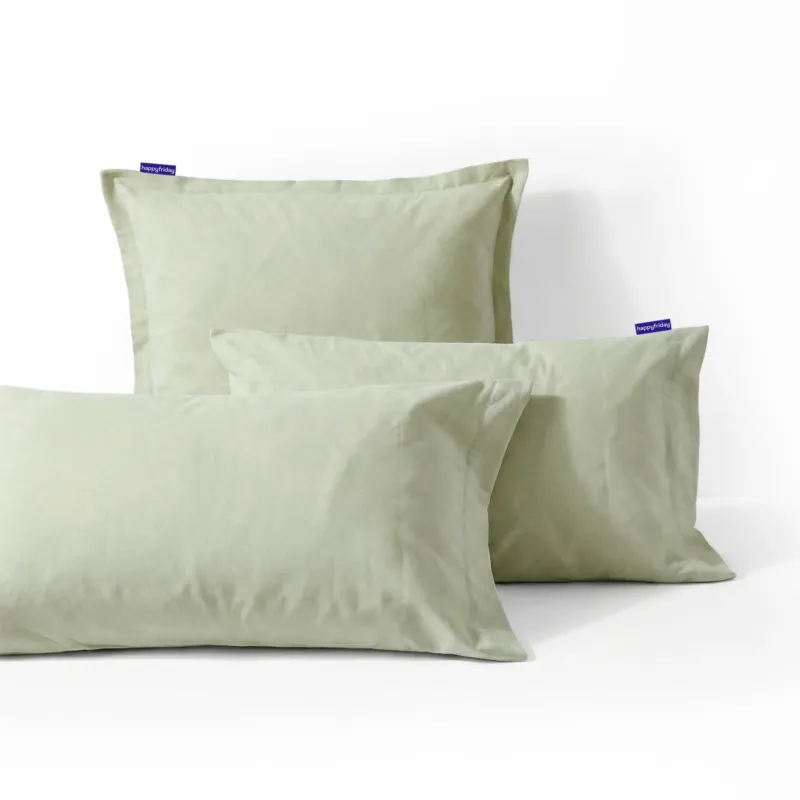 Basic Funda de almohada Beige arcilla