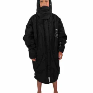 Poncho Veste imperméable Junior - Noir & Turquoise