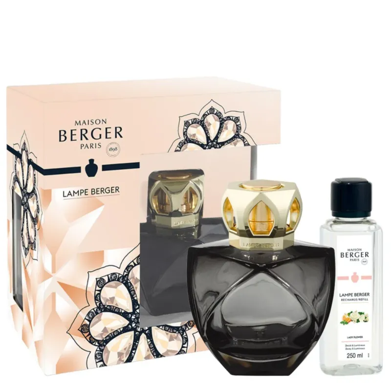 Lampe Berger Eternity Schwarz - Lady Flower