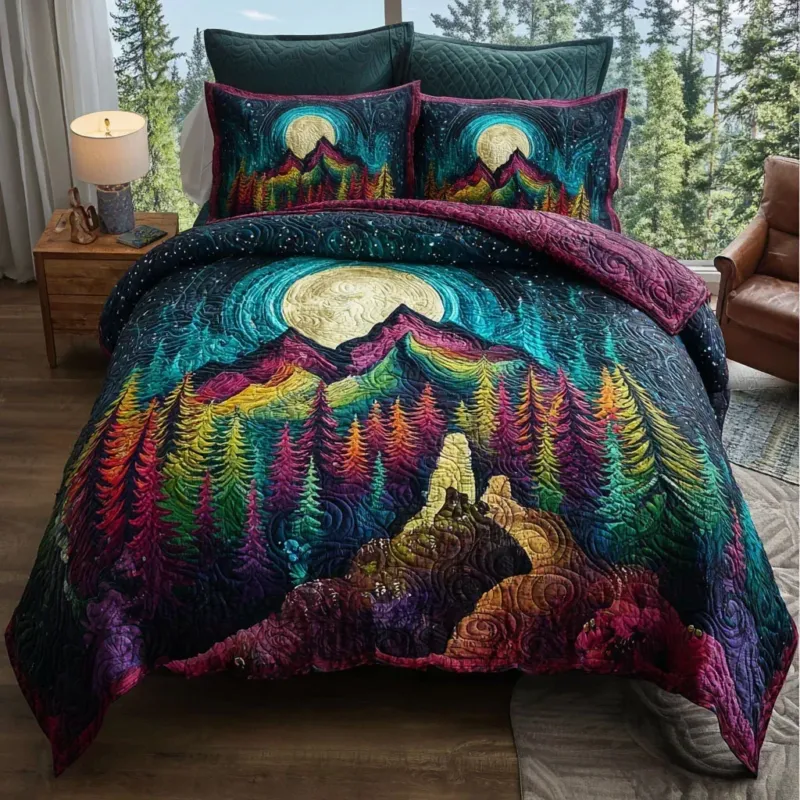 Woodland Breeze Bamboo Quilt Bedding Set