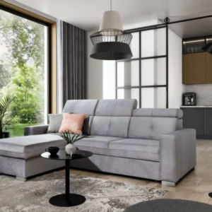 Designer Sofa Ferila mit Schlaf- und Klappfunktion - Luxusbetten24