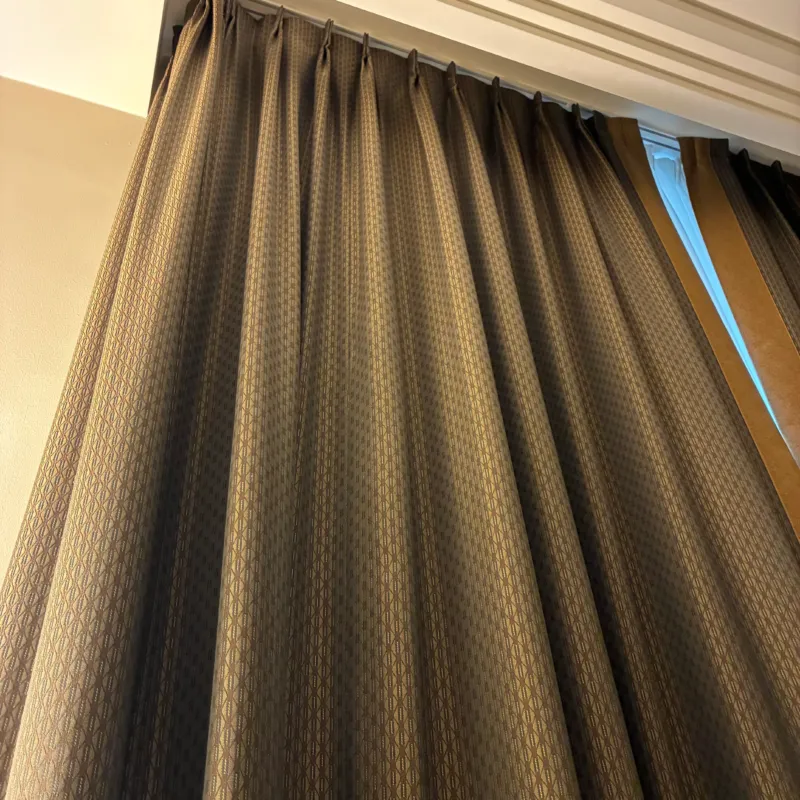 Luxus Vorhänge Gardinen Set 203x340 Hotel Atlantic Hamburg Golden
