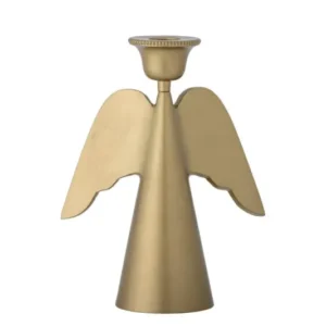 Kerzenhalter Arlo – Aluminium in Messingoptik