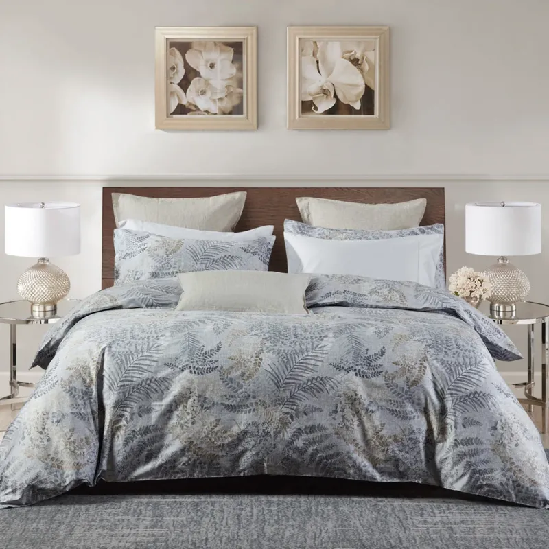 Ferndale Duvet Cover Set – 300 Thread Count Combed Cotton