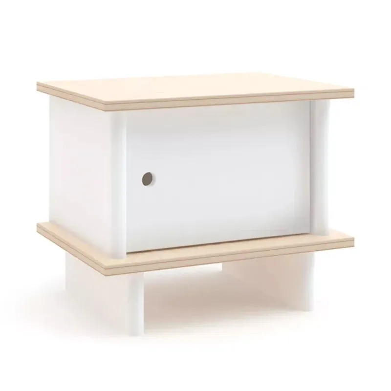 OEUF NYC - Table de Chevet ML - Blanc/Bouleau