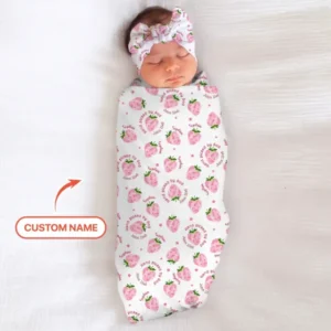 Hand Picked By God Custom Name swaddle blanket