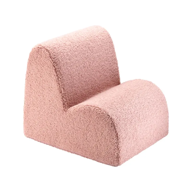 WIGIWAMA - Chaise Nuage Molletonné - Rose Goyave