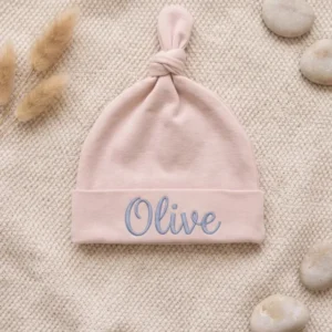 Custom Name Little Aviator Adventure Embroidered Bamboo Hat